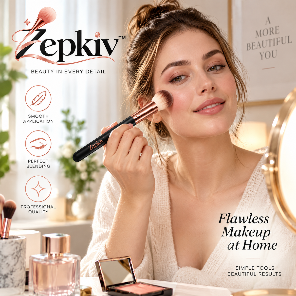 Tapered Eyeshadow Blending Brush — styling inspiration