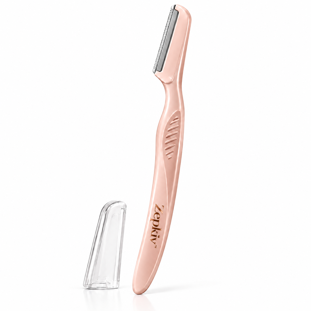 Rose Gold Facial & Eyebrow Razor — detail view