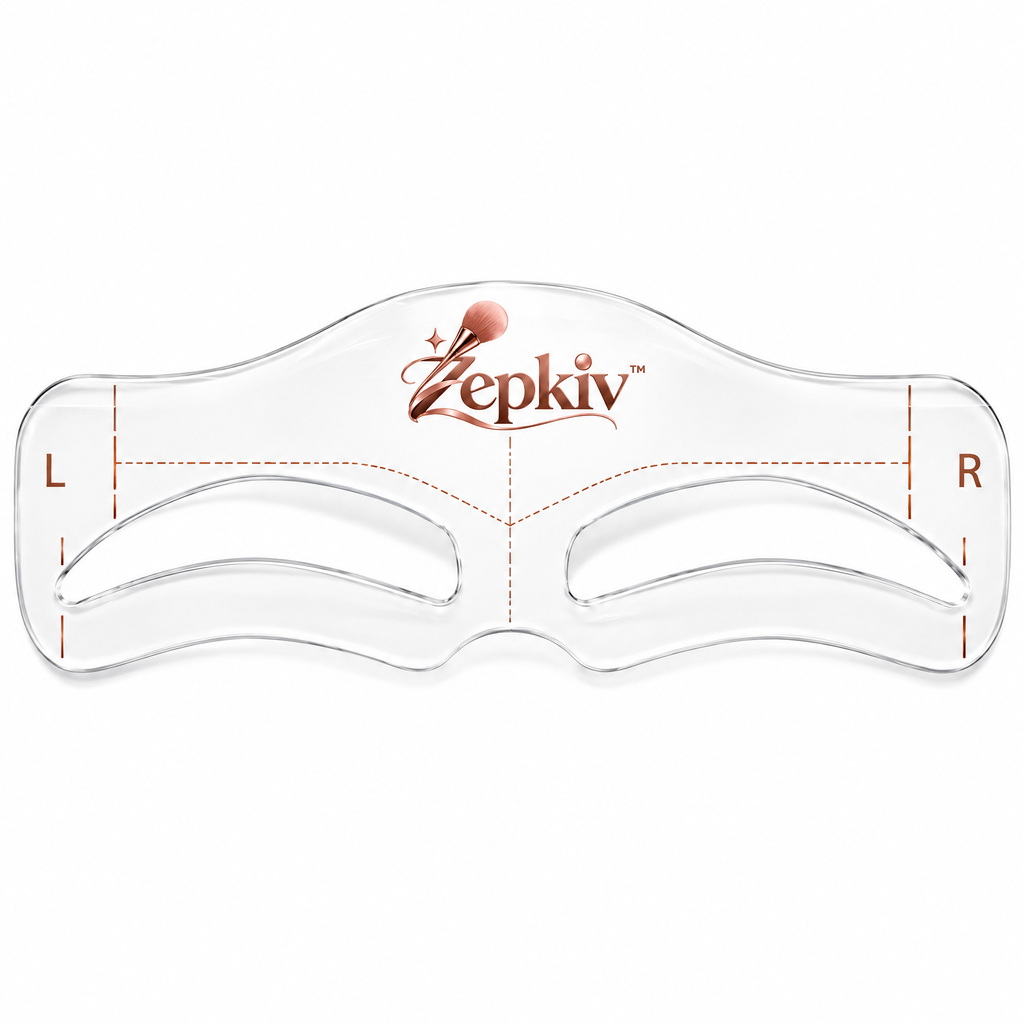 Reusable Eyebrow Shaping Stencil — detail view